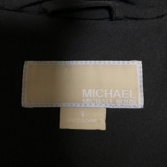 Michael Michael Kors Black Waterproof Hooded Jacket - Picture 9 of 11